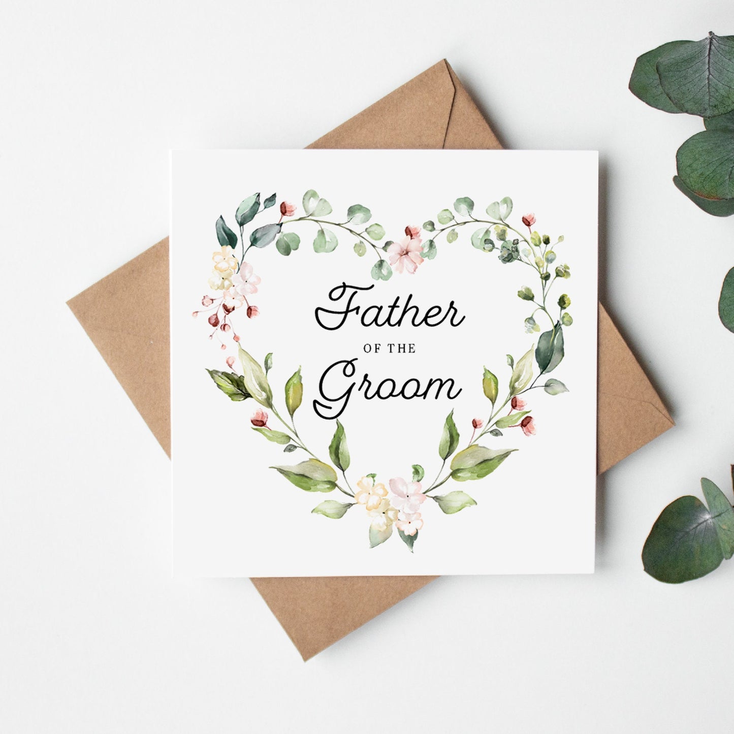 Father of the Groom Card